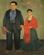 Frida Kahlo Two People oil painting